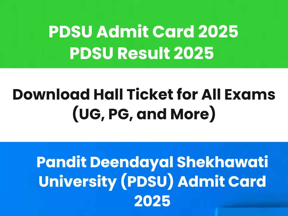 PDSU Admit Card 2025: Download Your Hall Ticket for All Exams (UG, PG, and More) 1 PDSU Admit Card 2025 Download Your Hall Ticket for All Exams (UG, PG, and More)